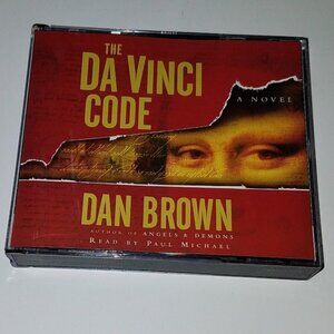 The DaVinci Code Abridged Audiobook Book 5 CDs Dan Brown Robert Langdon